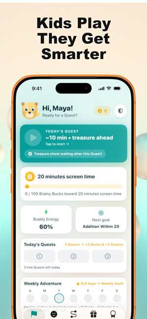 Brainy Bucks screenshot 1