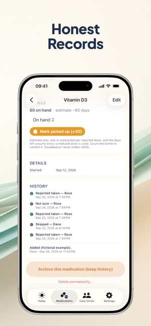DoseBeacon screenshot 3
