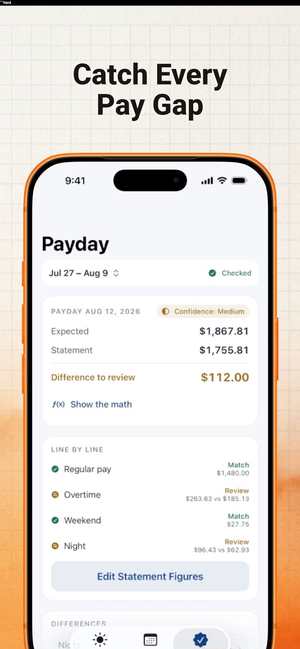 EarnCheck screenshot 1